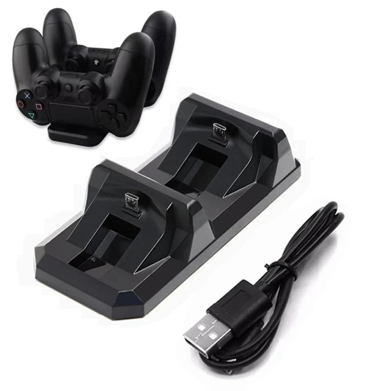 Dvojitá nabíjačka pre PS4 gamepady